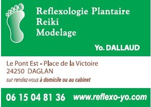 REFLEXOLOGIE PLANTAIRE / REIKI/ MODELAGE